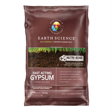 Earth Science Fast Acting Gypsum 5000sf 80/PL