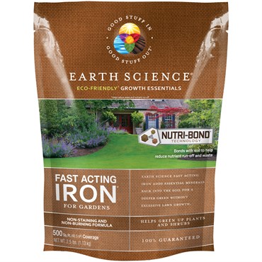 Earth Science 2.5# Fast Acting Iron 500sf