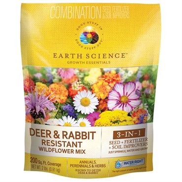 Earth Science 2# Wild Flower Deer & Rabbit Resistant Mix