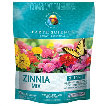 Earth Science 2# Wildflower Zinnia Mix
