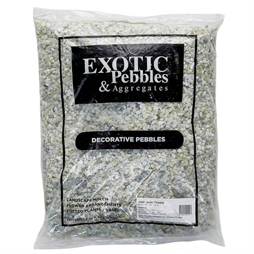 Exotic Pebbles 20# Jade Bean Pebble 1/5"