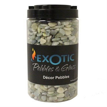 Exotic Pebbles 5# Jar Polish Jade Gravel Size