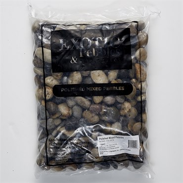 Exotic Pebbles 20# Polished Mixed Pebbles