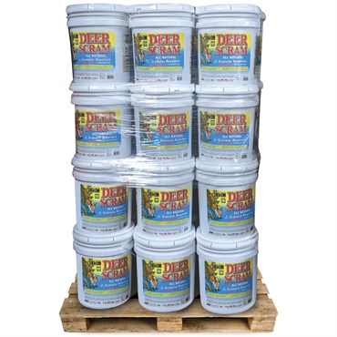 EPIC 48pc 25# Deer Scram Repellent Granules Pail Display