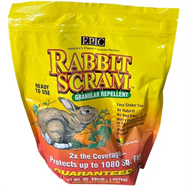 EPIC 2# Rabbit Scram Repellent Granules Resealable Bag