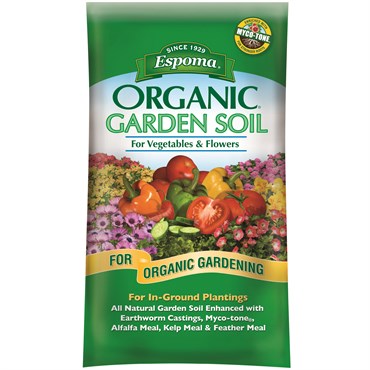 Espoma 1cf Organic Veg & Flower Soil — Single Unit