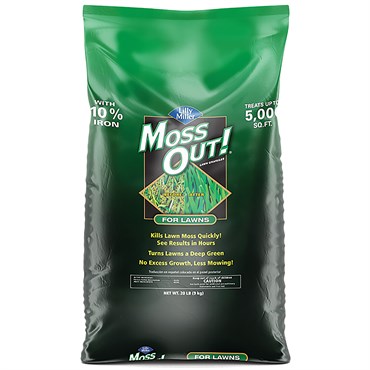 Lilly Miller 20# Moss Out Lawns Granular