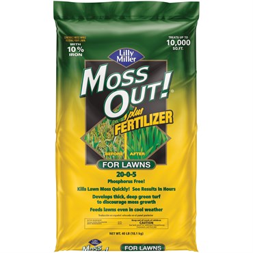 Lilly Miller 40# Moss Out + Fertilizer Phosphorous Free