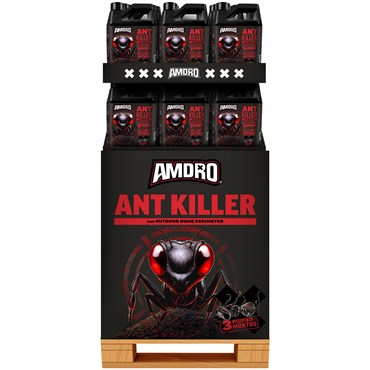 Amdro 48pc 24oz Ant Killer Home Perimeter Bait Quarter Pallet
