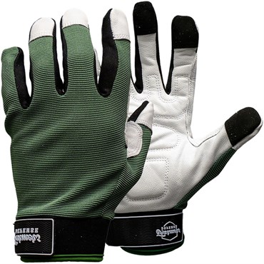 Farmers Defense Gloves Large Forest Green