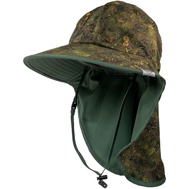 Farmers Defense Kids Sun Hat Green Brush Camo