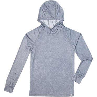 Farmers Defense Mens Medium Light Grey UV Hoodie
