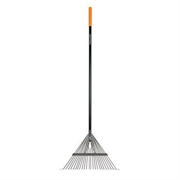 Fiskars Leaf Rake Fiberglass and Metal