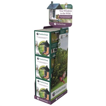 FeatherSnap Scout V1 Smart Bird Feeder Empty Display