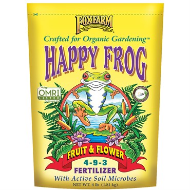 FoxFarm 4# Happy Frog Fruit & Flower Dry Fertilizer