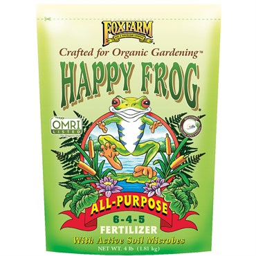 FoxFarm 4# Happy Frog All Purpose Dry Fertilizer