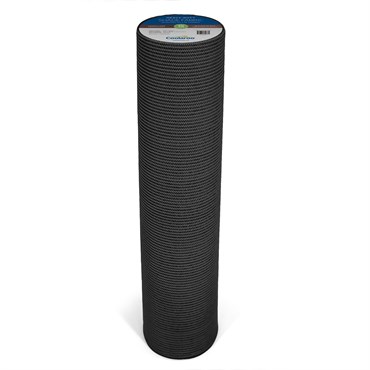 Gale Pac 6'x100' Light Fabric Roll Black 50% Shade