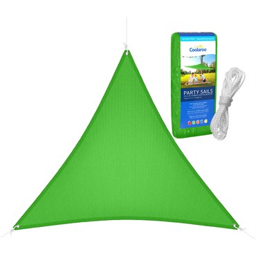 Kool Kolor 9'10" Party Sail Triangle Green