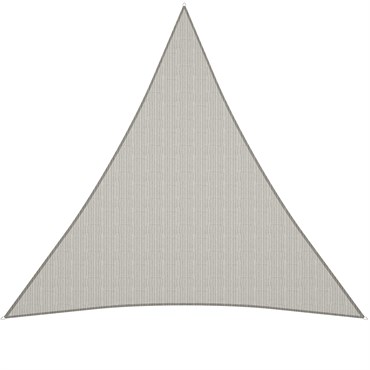 Coolaroo 16'5" Premium Triangle Shade Sail Kit Stone
