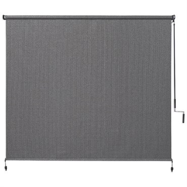 Coolaroo 6'x8' Roller Shade Pewter 95% UV