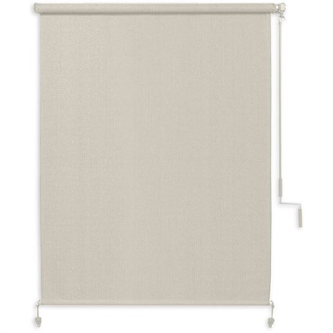 Coolaroo 4'x8' Exterior Roll Shade Pebble 95% Shade