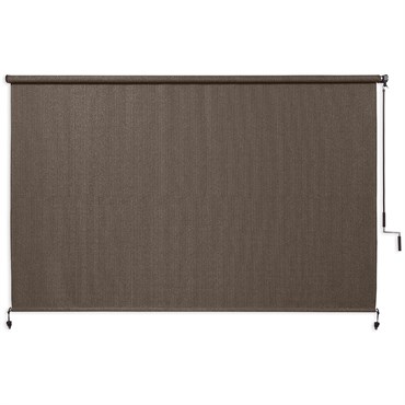 Coolaroo 8'x6' Exterior Roll Shade Mocha 90% Shade