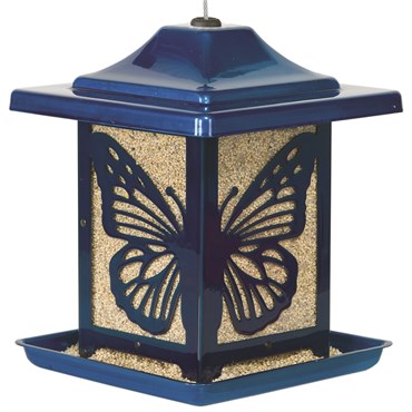 Homestead Electric Blue Monarch Bird Feeder Bfg Supply