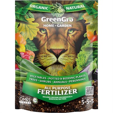GreenGro Biologicals 4lb Home & Garden All Purpose Fertilizer