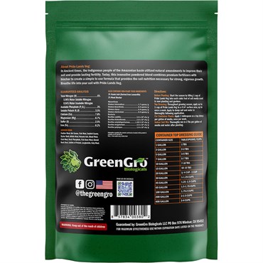 GreenGro Pride Lands 2lb Veg - Image 2
