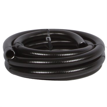 Atlantic 1 1/2" X 25' PVC Black Flex Pipe