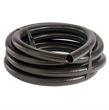Atlantic 2" X 25' PVC Black Flex Pipe