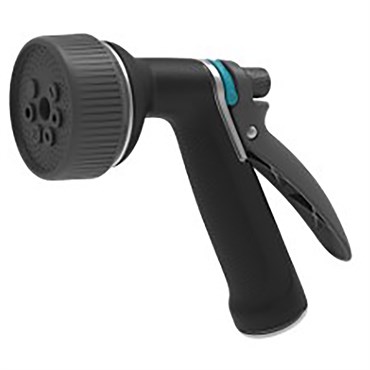 Gilmour Medium Duty Rear Trigger Pre-Set Nozzle Onyx