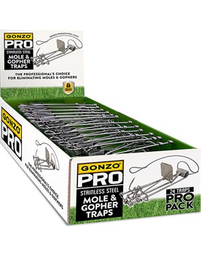 GONZO Wire Mole & Gopher Trap Bulk SS