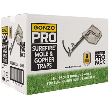 GONZO Surefire Mole & Gopher Trap Bulk Large