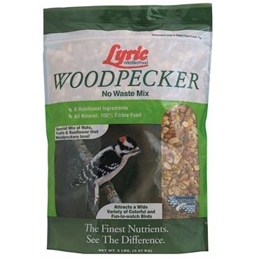 Lyric 5# Woodpecker Bird Food Cube Green