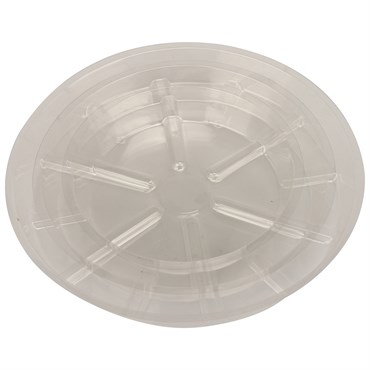 Gardener Select 4" Clear Plastic Saucer