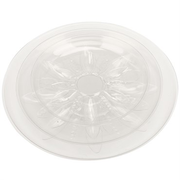 Gardener Select 10" Heavy Duty Clear Plastic Saucer