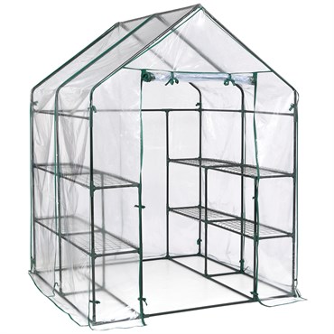 Gardener Select 58.2"x57.4"x76.7" Walk-In Greenhouse