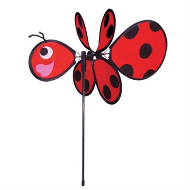 Gardener Select 11.81x22 Happy Bug Pinwheel Ladybug