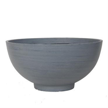 Gardener Select 13" Bowl Brick Blk/Grey Planter 12/CS
