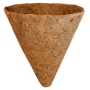 Gardener Select 12" Cone Coco Liner for Plaid Hanging Basket #GSALWN1664 25/CS