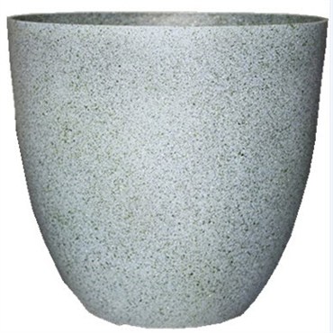 Gardener Select 15" Egg Planter Granite Flower Planter 4/CS