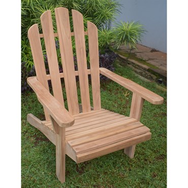 Gardener Select Teak Adirondack Chair Golden 73x102x104cm