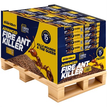 GardenTech 36pc 11.5lb Over 'n Out! Advanced Fire Ant Killer Granules Pallet (0.2% bifenthrin)
