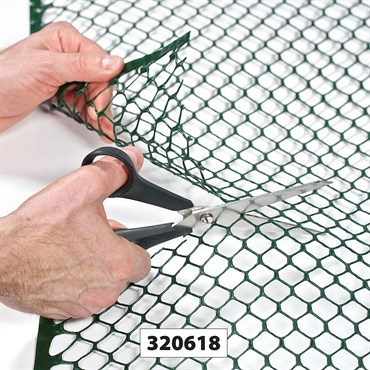 Origin Point 36"x25' Plastic Poultry Fence Green - Image 6