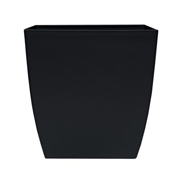 HC 10" Aria Square Planter Black