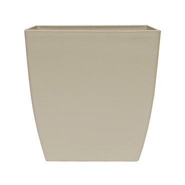 HC 12" Aria Square Planter Iced Mocha