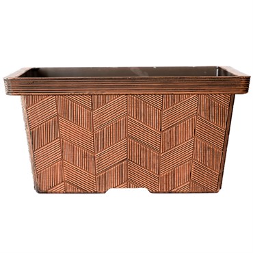 HC 14" Borden Square Garden Box Maple