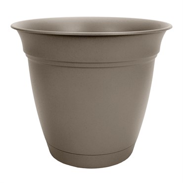 HC 10" Eclipse Round Planter Cappuccino