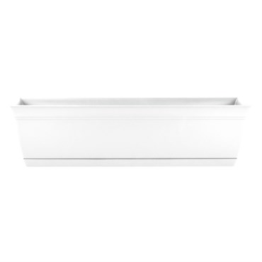 HC 24" Eclipse Window Box White